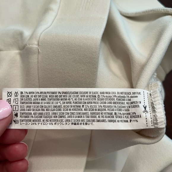 Forever 21 Cream Boot Cut Flare Pants - Picture 3 of 6